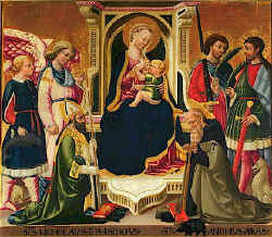 Museo Tavarnelle Enthroned Madonna with Child